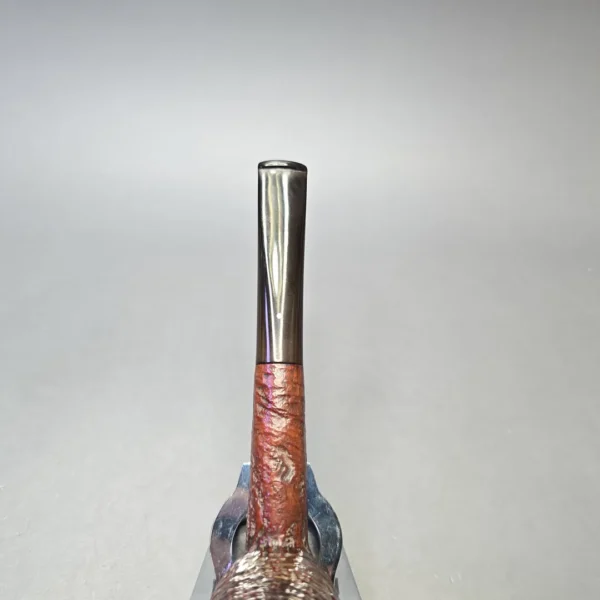 Dunhill (1962) Shell Briar Sandblasted Billiard Estate Briar Pipe - Image 7