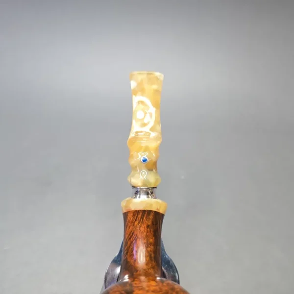 Ardor (2008) Marte Fantasy Smooth Egg with Silver and Lucite (Estate) - Image 7