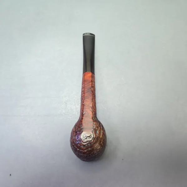 Dunhill (1962) Shell Briar Sandblasted Billiard Estate Briar Pipe - Image 9