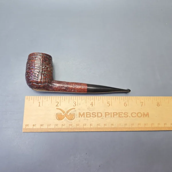 Dunhill (1962) Shell Briar Sandblasted Billiard Estate Briar Pipe - Image 11
