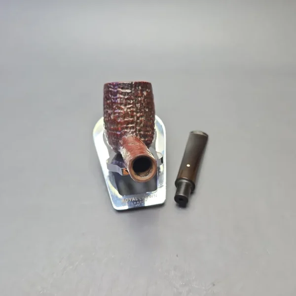 Dunhill (1962) Shell Briar Sandblasted Billiard Estate Briar Pipe - Image 13