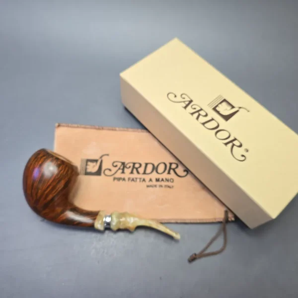Ardor (2008) Marte Fantasy Smooth Egg with Silver and Lucite (Estate) - Image 14