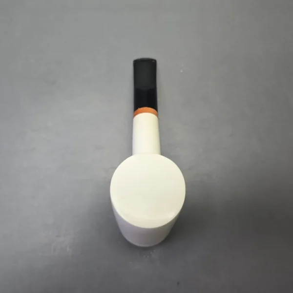 MBSD Meerschaum Deluxe Smooth Poker with Briar-Mortise (New) - Image 10