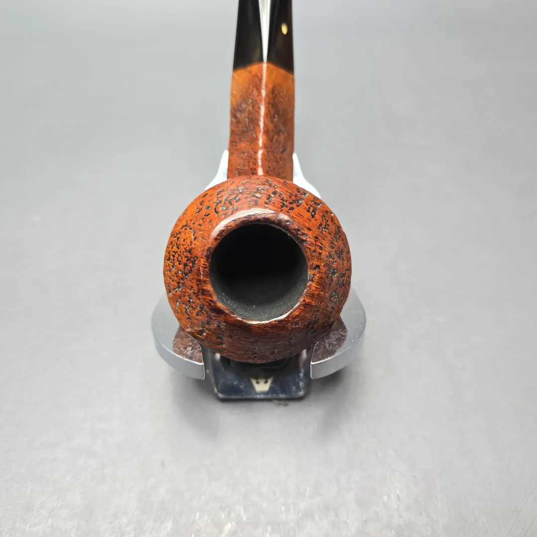 Dunhill (1970) Tanshell Sandblasted Squat Bulldog (Estate) - MBSD