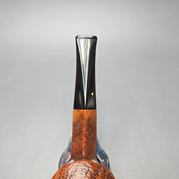 Dunhill (1970) Tanshell Sandblasted Squat Bulldog (Estate) - Image 7