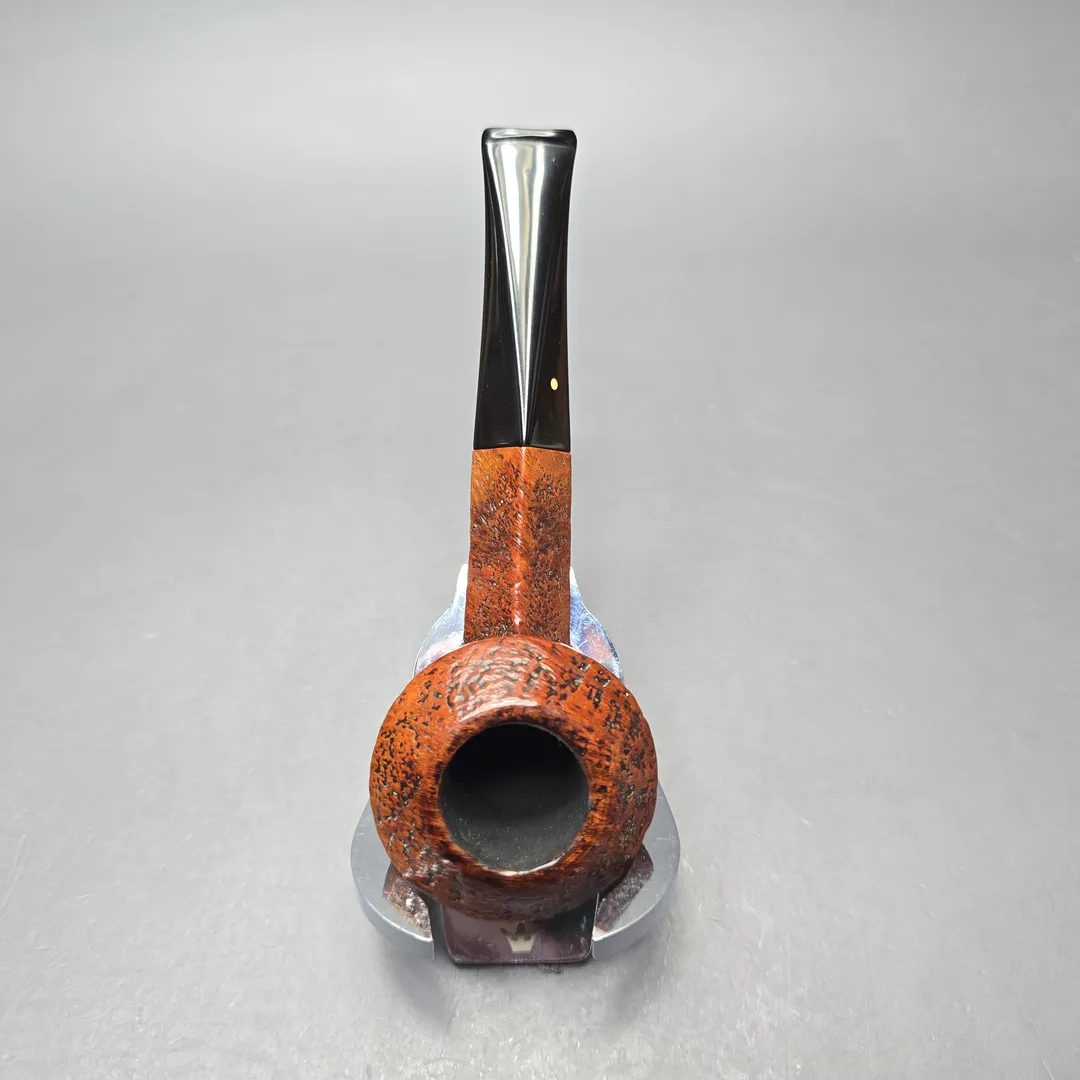 Dunhill (1970) Tanshell Sandblasted Squat Bulldog (Estate) - MBSD