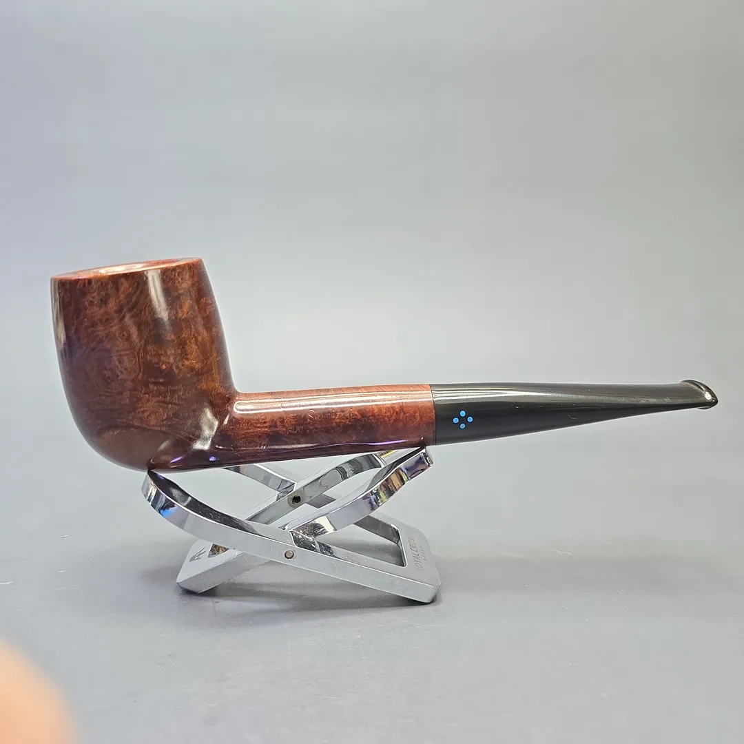 Sasieni (Family Era; c.1950-58) Four Dot Standard "Buckingham" Smooth Billiard (Estate) - Image 2