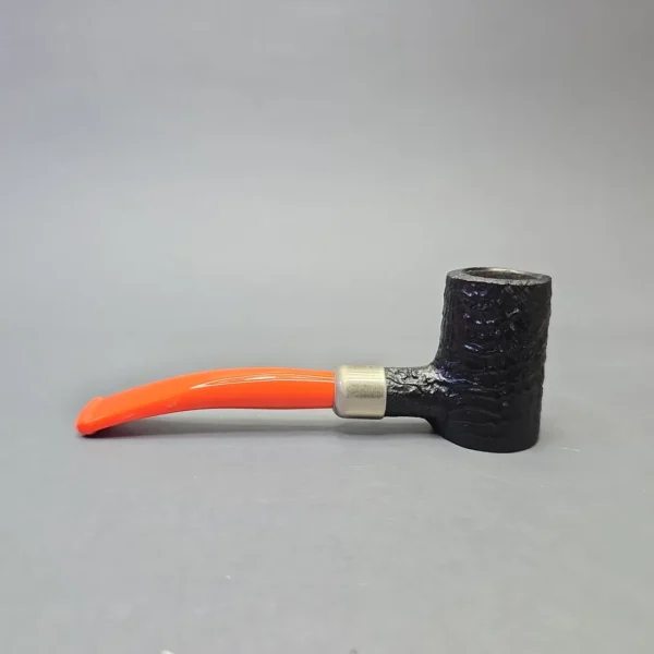 Peterson 2022 Halloween 701 Sandblasted Poker with Nickel (Unsmoked Estate) - Image 4