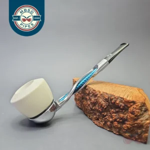 Falcon Shillelagh Blue with MBSD Meerschaum Dublin Bowl (New)