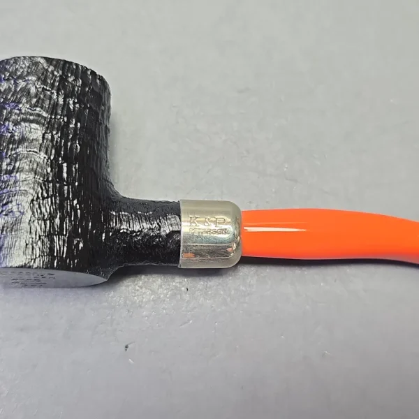 Peterson 2022 Halloween 701 Sandblasted Poker with Nickel (Unsmoked Estate) - Image 11