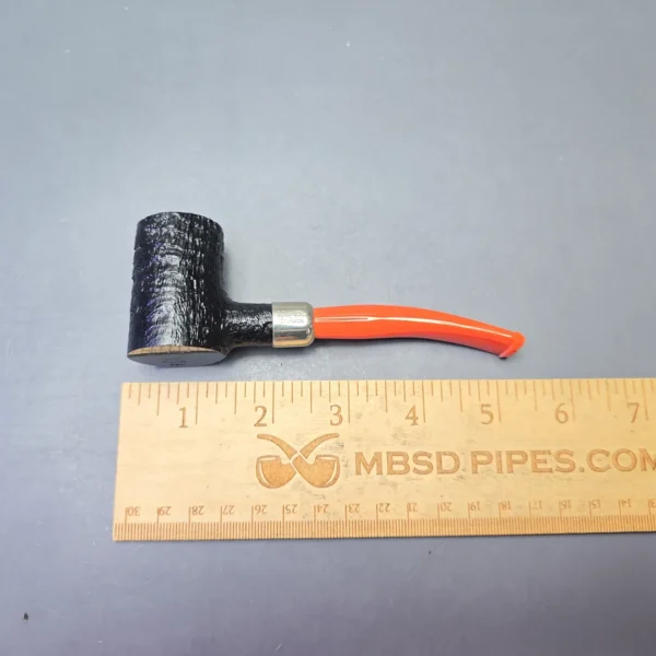 Peterson 2022 Halloween 701 Sandblasted Poker with Nickel (Unsmoked Estate) - Image 12