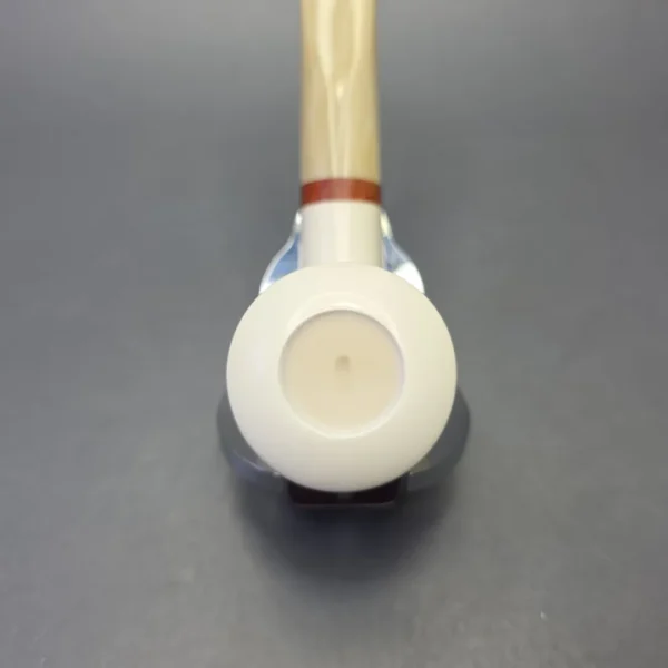 MBSD Meerschaum Deluxe Smooth Dublin with Briar-Mortise (New) - Image 7