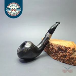 Nording Silver Classic Smooth Rhodesian Horn with Silver (Estate)