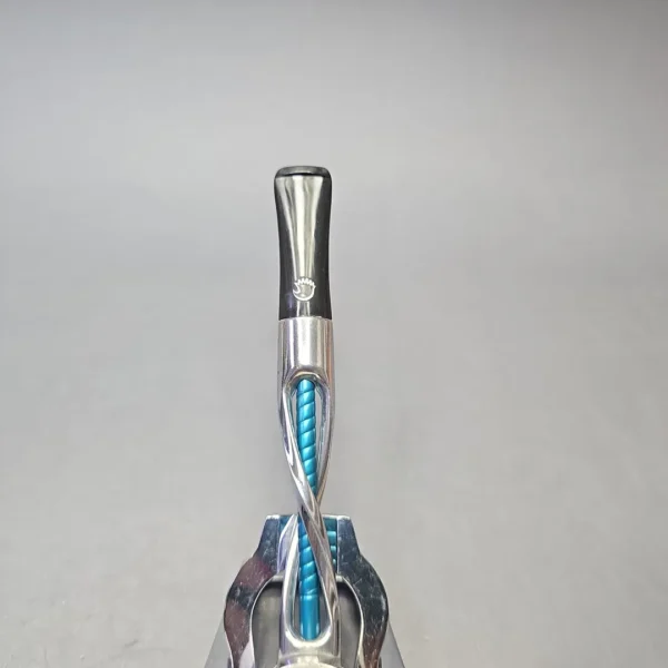 Falcon Shillelagh Blue with MBSD Meerschaum Squat Dublin Bowl (New) - Image 8