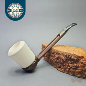 Falcon Extra Curved with MBSD Meerschaum Dublin Bowl (New)