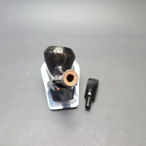 Nording Silver Classic Smooth Rhodesian Horn with Silver (Estate) - Image 13