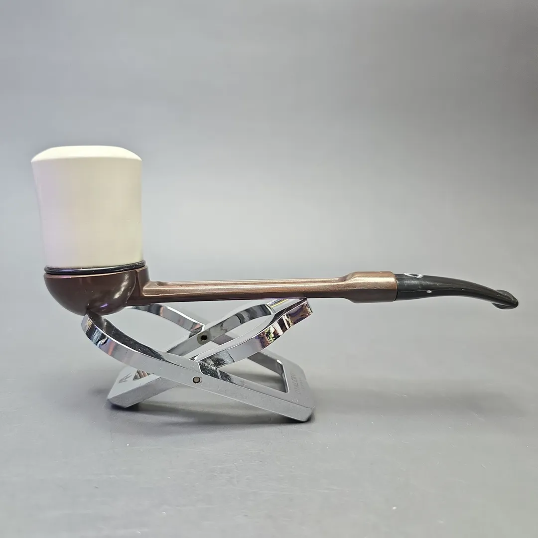 Falcon Extra Curved with MBSD Meerschaum Dublin Bowl (New) - Image 2