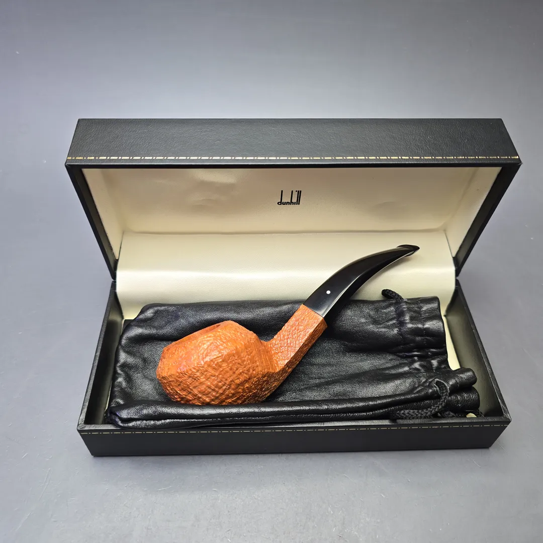 Dunhill 2005 Tanshell 4108 Sandblasted Bent Bulldog (Unsmoked Estate) - Image 2