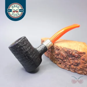 Peterson 2022 Halloween 701 Sandblasted Poker with Nickel (Unsmoked Estate)