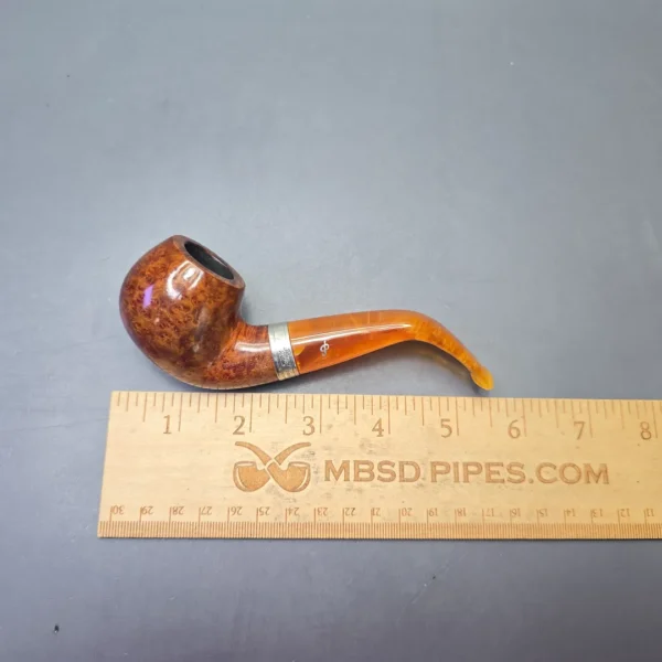 Peterson Rosslare 03 Smooth Bent Apple with Silver (Estate) - Image 12