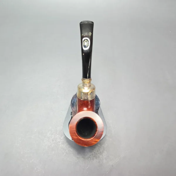 Peterson (2025) Terracotta Spigot 05 Smooth Calabash with Silver (Estate) - Image 8