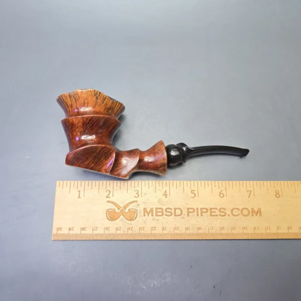 Preben Holm Crown Extra Large Smooth Spiral Carved Freehand Sitter (Estate) - Image 11