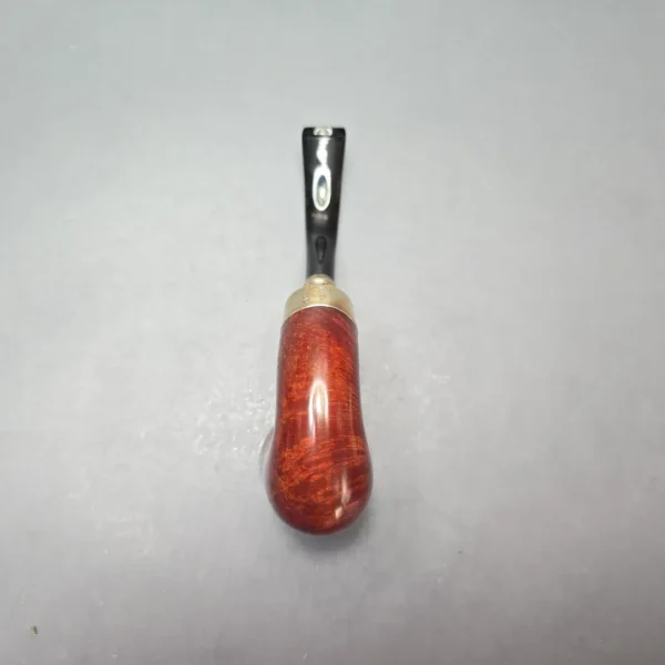 Peterson (2025) Terracotta Spigot 05 Smooth Calabash with Silver (Estate) - Image 9