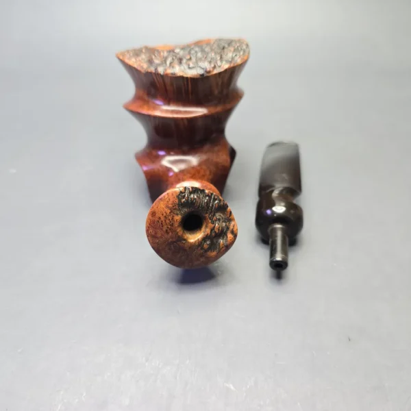 Preben Holm Crown Extra Large Smooth Spiral Carved Freehand Sitter (Estate) - Image 13