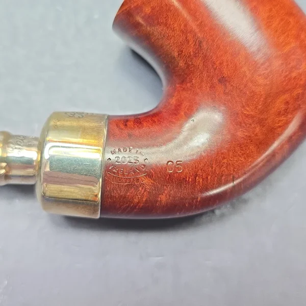Peterson (2025) Terracotta Spigot 05 Smooth Calabash with Silver (Estate) - Image 11