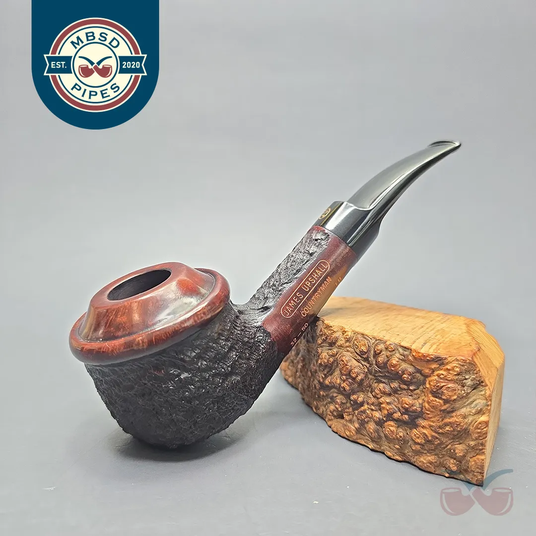 James Upshall Partially Rusticated "Countryman" Rhodesian (Unsmoked Estate)