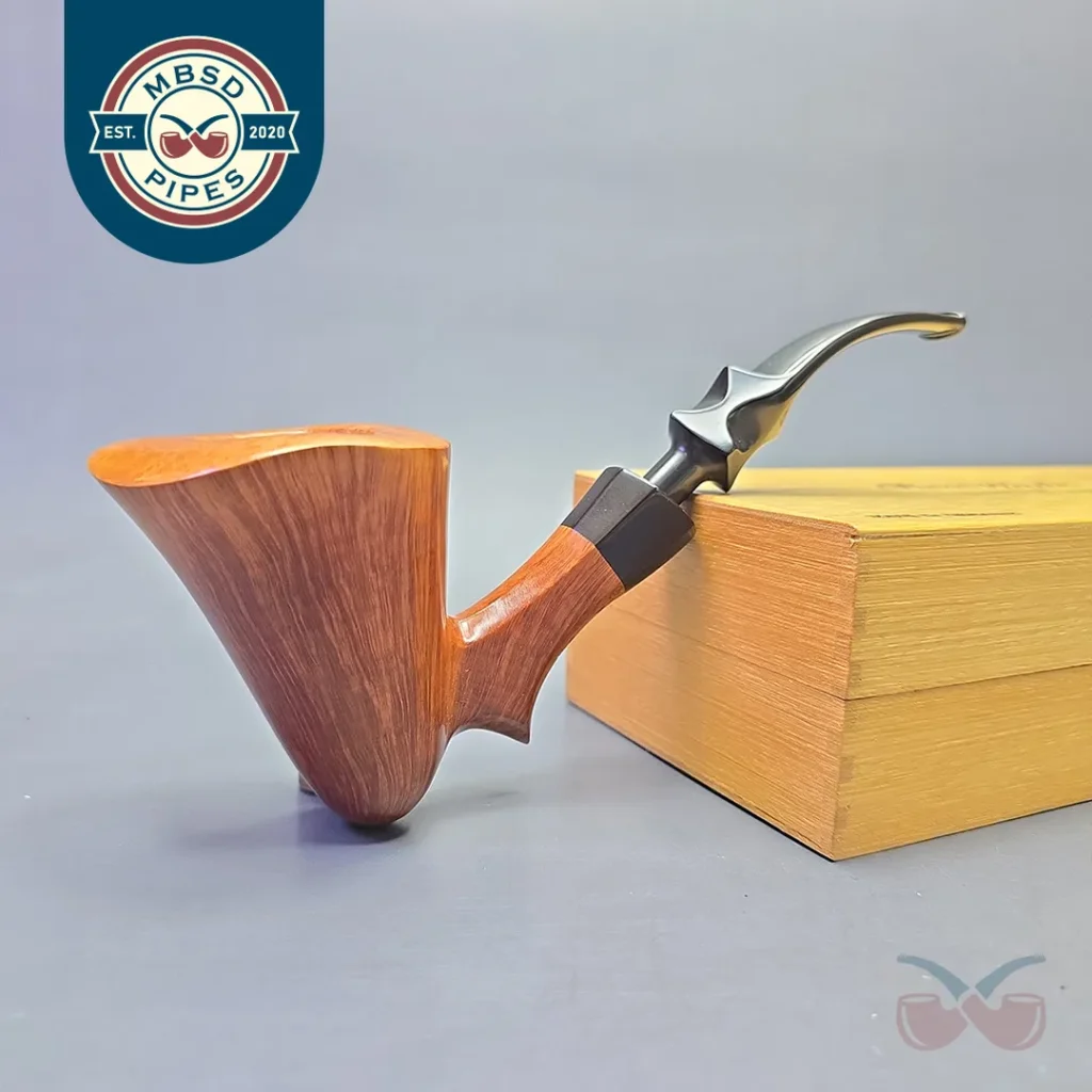 Ben Wade (Preben Holm) Nobel Prize 6000 Magnum Smooth Freehand with Ebonite Ferrule (Unsmoked Estate)
