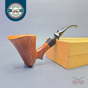 Ben Wade (Preben Holm) Nobel Prize 6000 Magnum Smooth Freehand with Ebonite Ferrule (Unsmoked Estate)