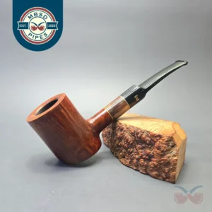 Stanwell (1998-2009) Brazilia Smooth Poker with Horn and Brass (Estate)