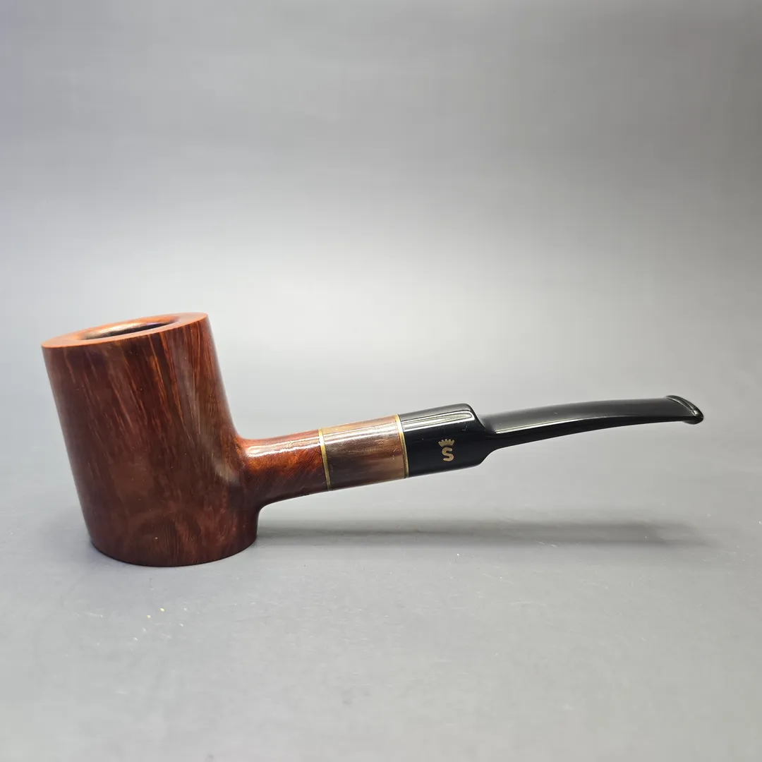 Stanwell (1998-2009) Brazilia Smooth Poker with Horn and Brass (Estate) - Image 2