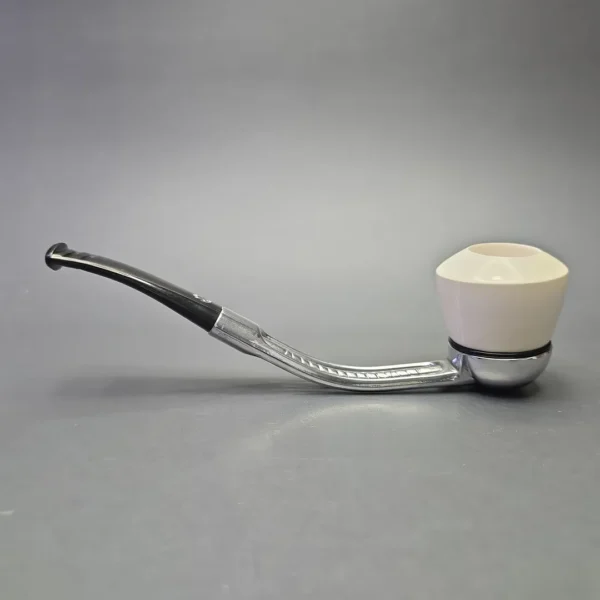 Falcon Multipurpose Bent with MBSD Meerschaum Dublin Bowl (New) - Image 4