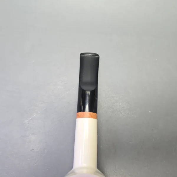 MBSD Meerschaum Deluxe Smooth Poker with Briar-Mortise (New) - Image 7