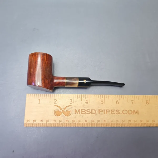 Stanwell (1998-2009) Brazilia Smooth Poker with Horn and Brass (Estate) - Image 12