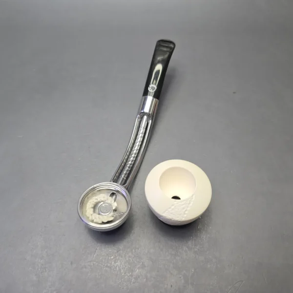 Falcon Multipurpose Bent with MBSD Meerschaum Dublin Bowl (New) - Image 11