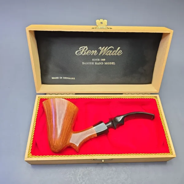 Ben Wade (Preben Holm) Nobel Prize 6000 Magnum Smooth Freehand with Ebonite Ferrule (Unsmoked Estate) - Image 14