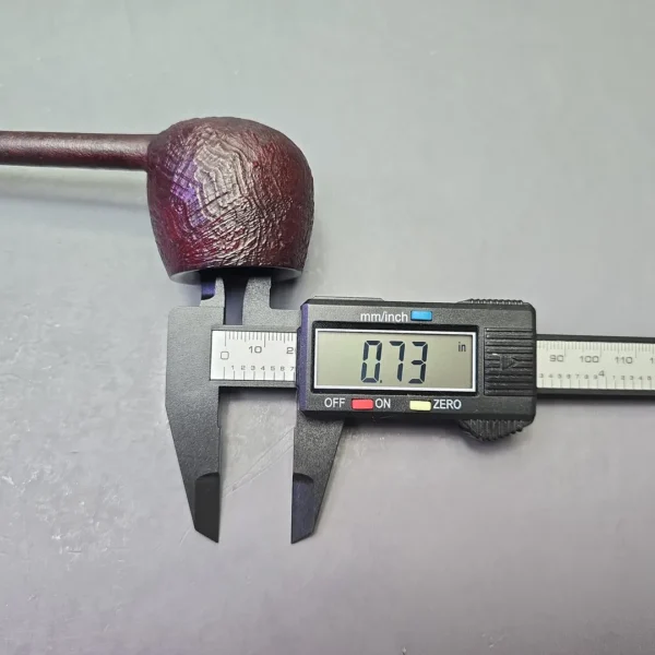 Scottie Piersel Magnum Sandblasted Pencil Shank Apple with Juma (Unsmoked Estate) - Image 13