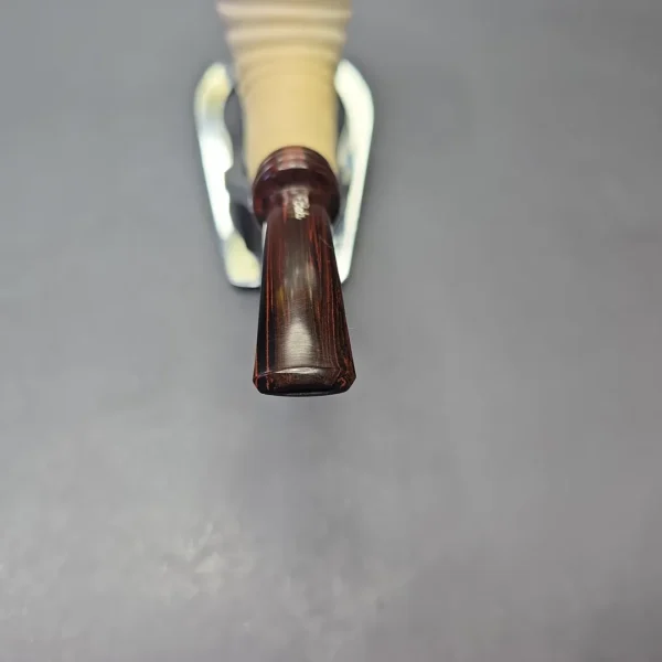 Fikri Baki Magnum Beehive Carved Horn with Cumberland (Estate) - Image 6