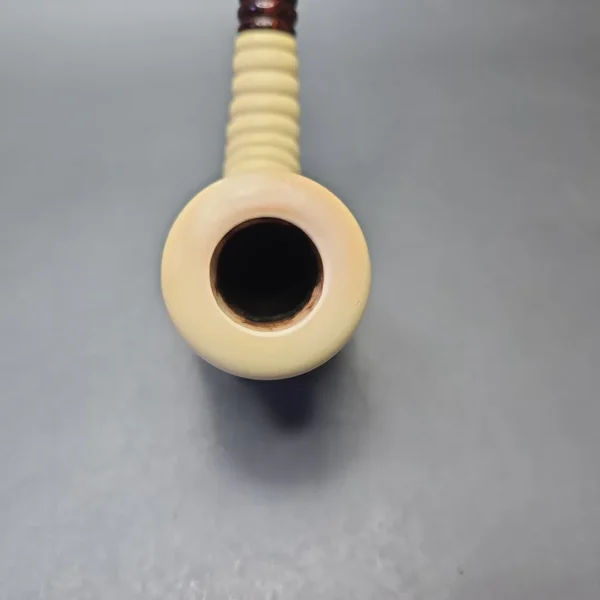 Fikri Baki Magnum Beehive Carved Horn with Cumberland (Estate) - Image 7