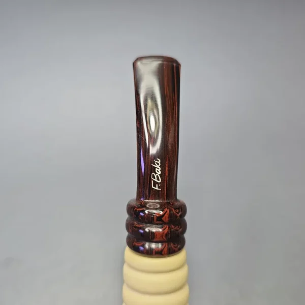 Fikri Baki Magnum Beehive Carved Horn with Cumberland (Estate) - Image 10