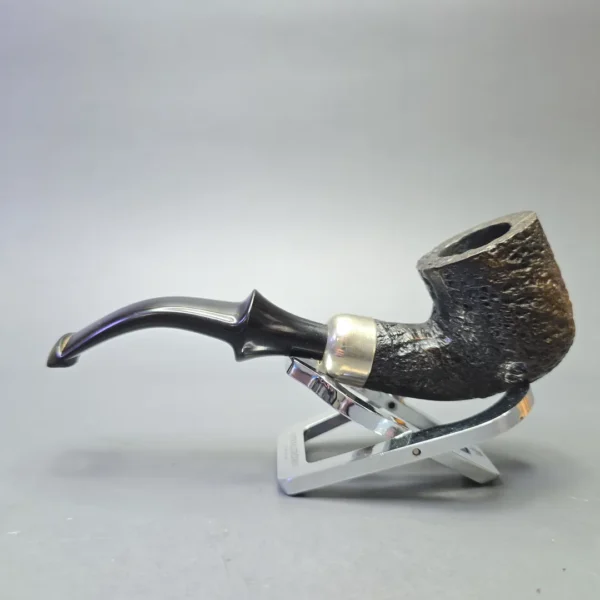 Peterson System Standard 301 Sandblasted Bent Pot with Nickel (Estate) - Image 4