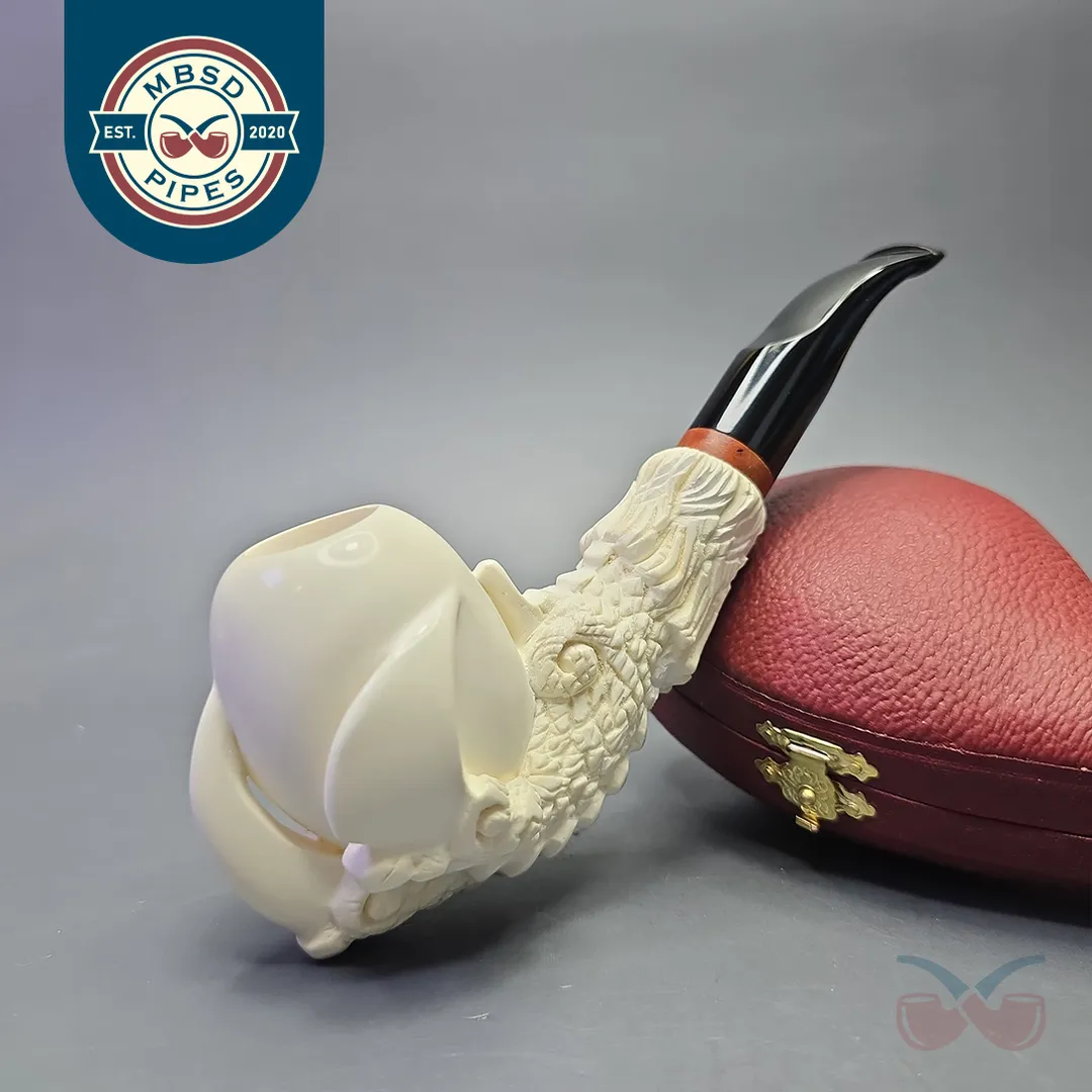 MBSD Meerschaum Deluxe Extra Large Claw with Briar-Mortise (New)