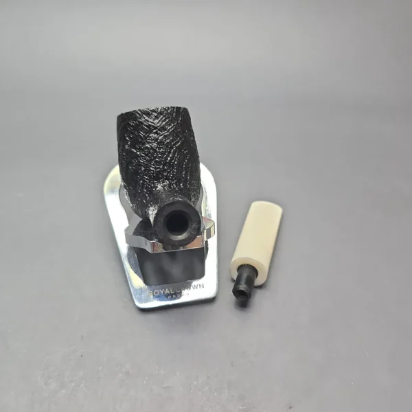 BriarWorks Classic C22 Black Sandblasted Billiard (Estate) - Image 11