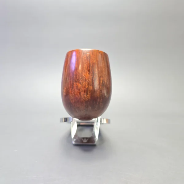 James Upshall Empire Series Tradition Magnum Smooth Long Shank Bent Billiard with Cumberland (Unsmoked Estate) - Image 3