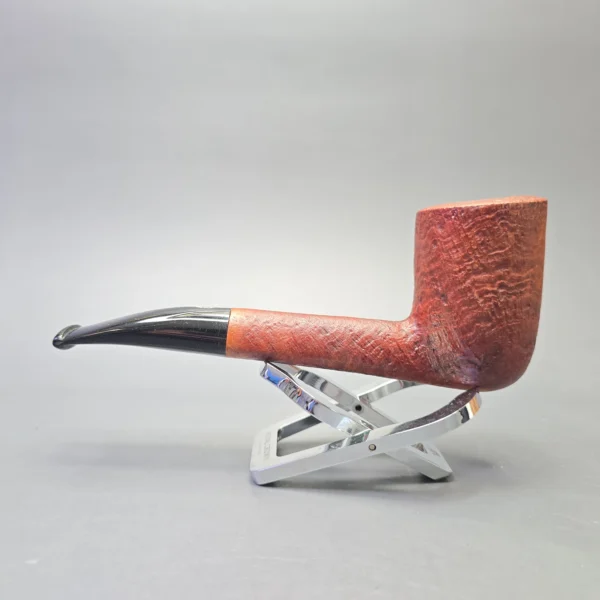 Savinelli Hand Made Sandblasted Stack Dublin (Unsmoked Estate) - Image 4