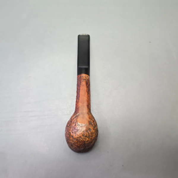 Barling's Make (Pre-Transition) Ye Olde Wood Fossil 455 (EXEXEL) (T.V.F) Sandblasted Oval Shank Billiard (Estate) - Image 7