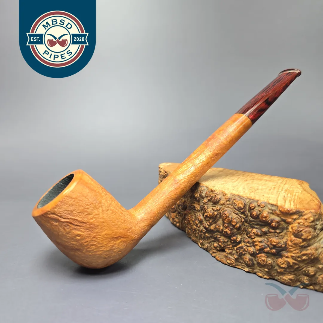 Bruno Nuttens Heritage H1 Sandblasted Canadian w/ Cumberland Briar Pipe, New